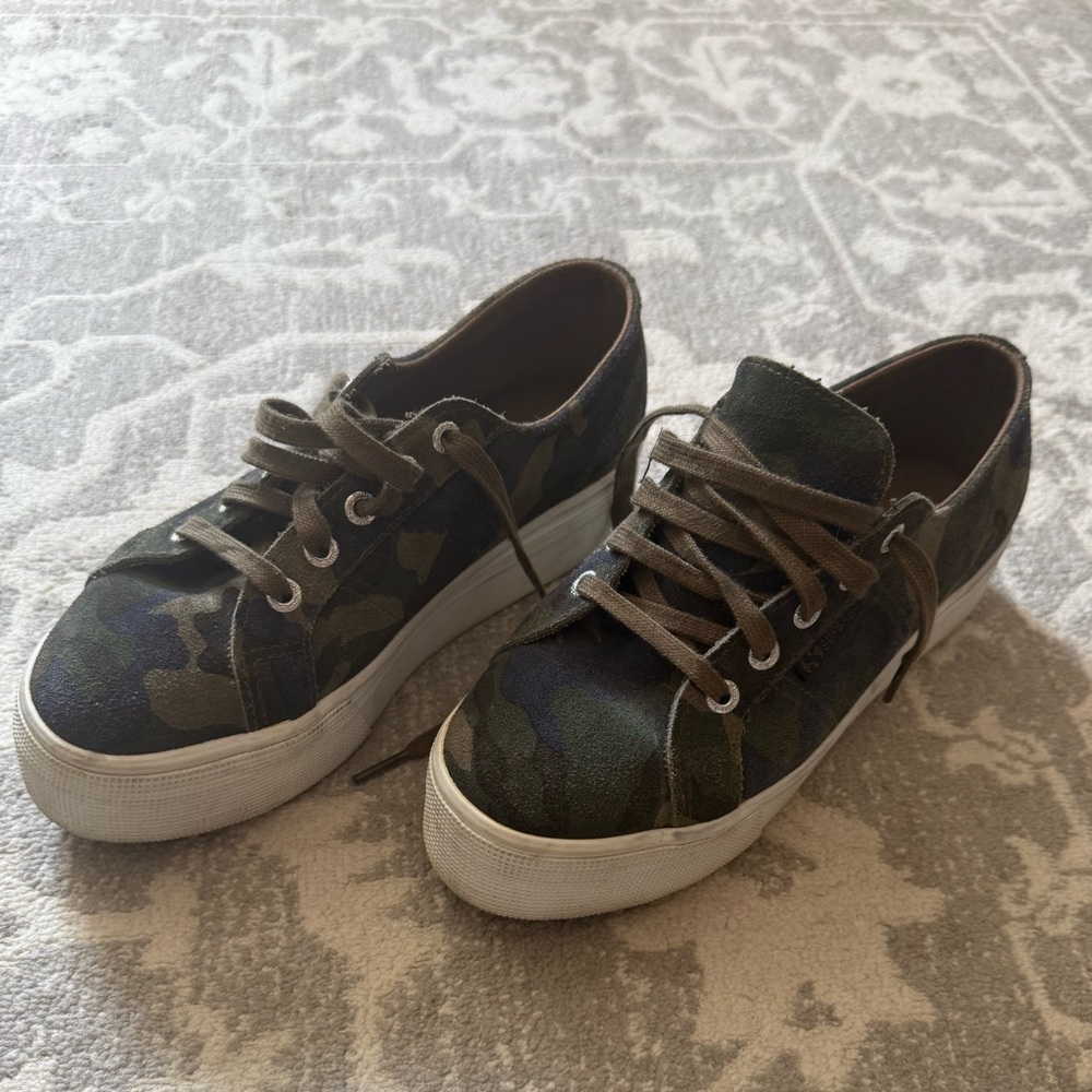 Superga Camouflage Sneakers
